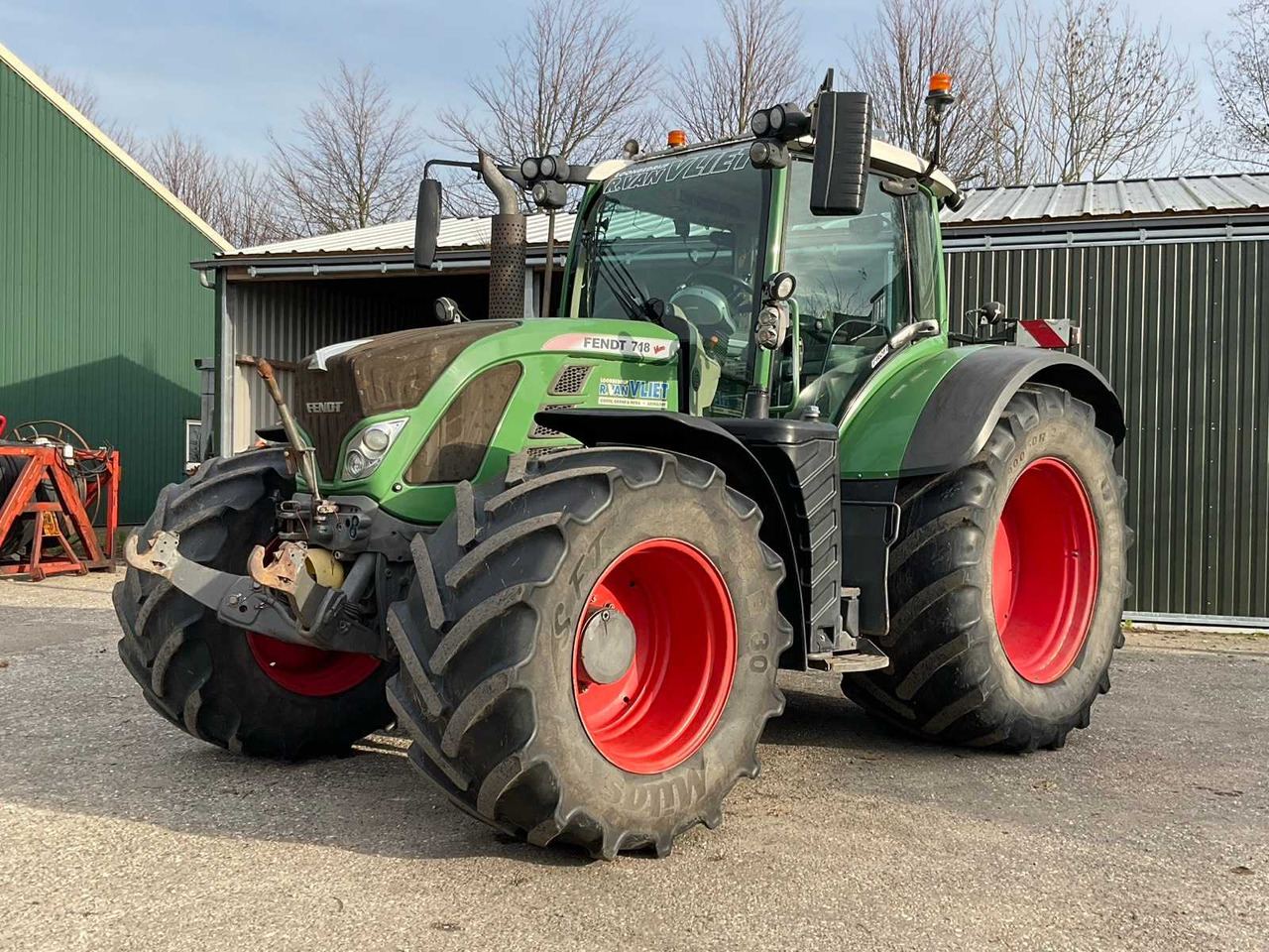 2014 FENDT 718 SCR ALL-WHEEL DRIVE FARM TRACTOR - Tractor: foto 1 2014 FENDT 718 SCR ALL-WHEEL DRIVE FARM TRACTOR - Tractor: foto 1
