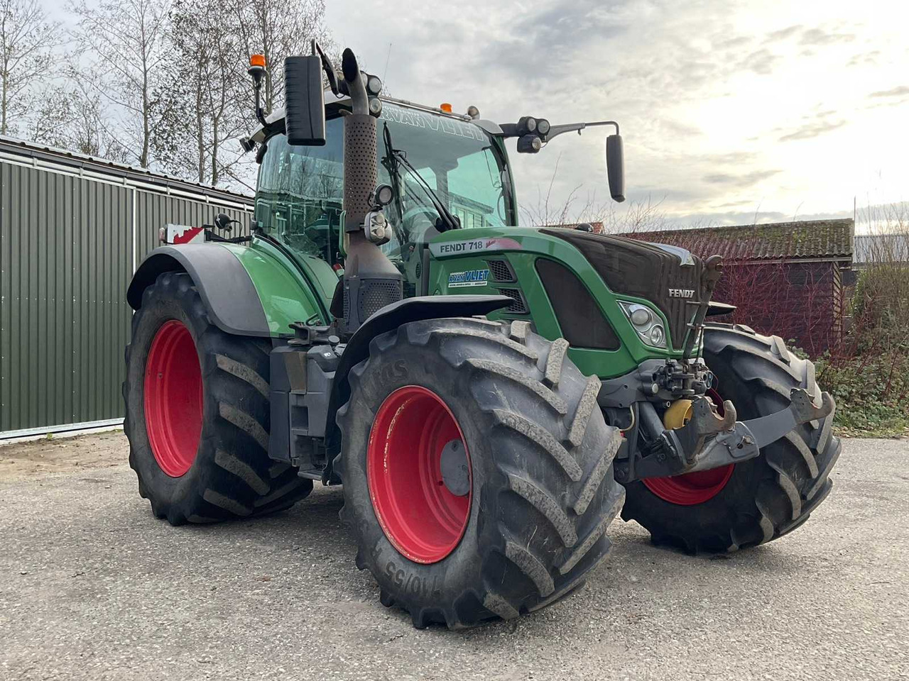 2014 FENDT 718 SCR ALL-WHEEL DRIVE FARM TRACTOR - Tractor: foto 2 2014 FENDT 718 SCR ALL-WHEEL DRIVE FARM TRACTOR - Tractor: foto 2