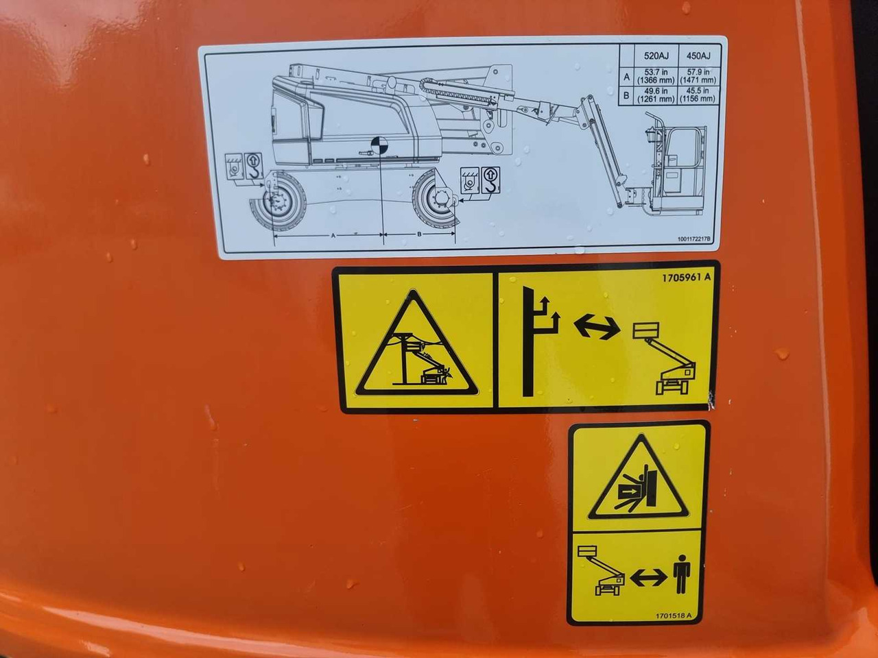 Plataforma elevadora 2022 JLG 520 AJ AERIAL WORK PLATFORM: foto 10