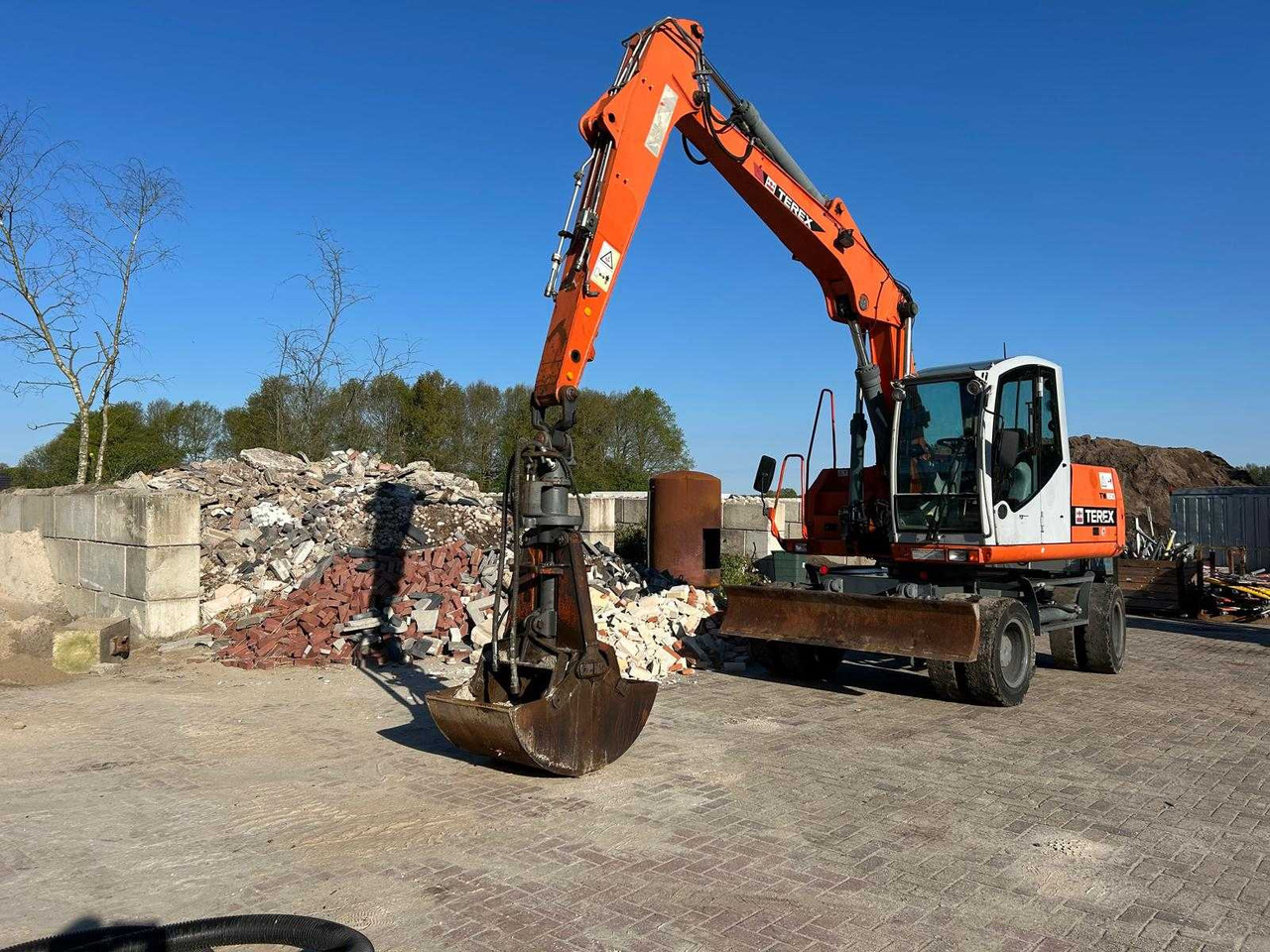 Atlas Terex TW150 - Excavadora de ruedas: foto 4 Atlas Terex TW150 - Excavadora de ruedas: foto 4