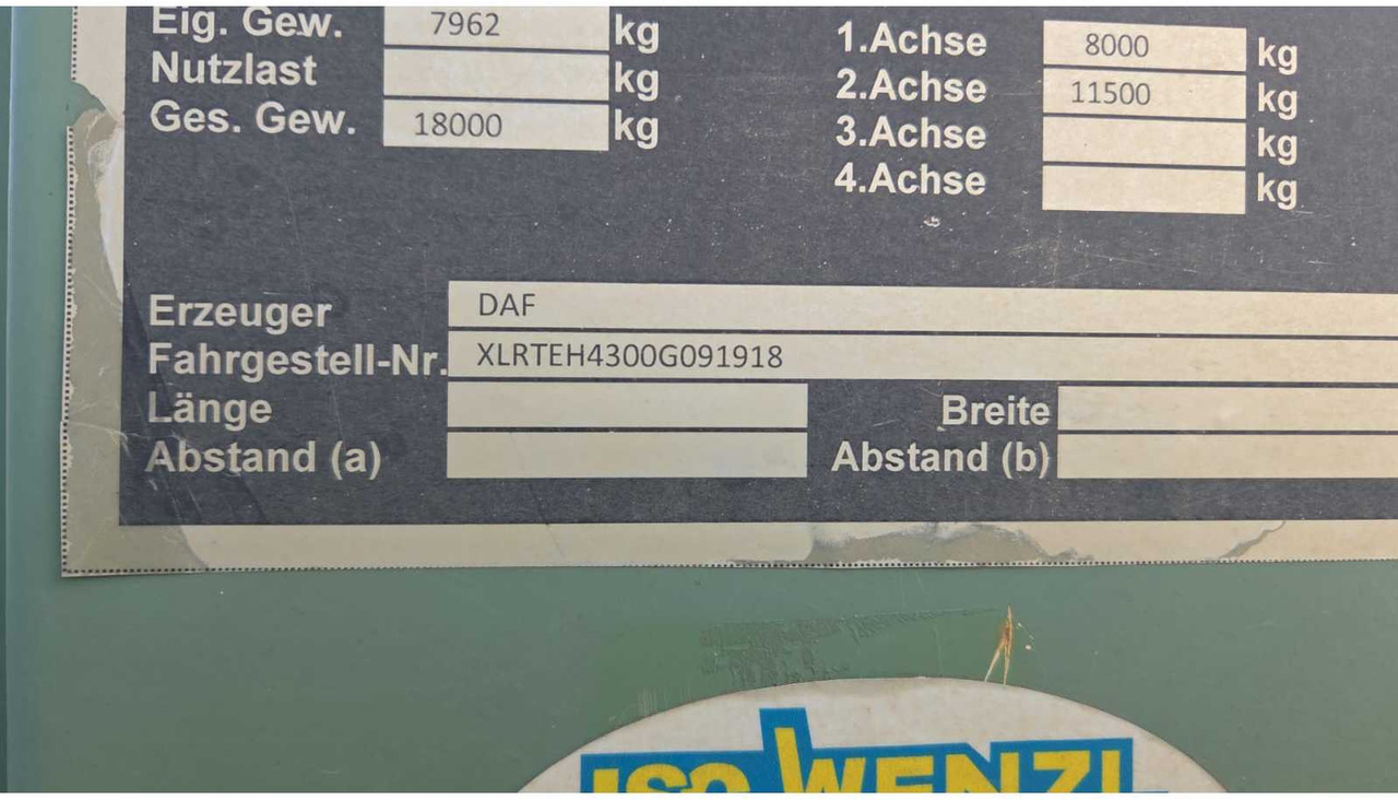 Camión DAF XF 460 FT TRUCK: foto 11