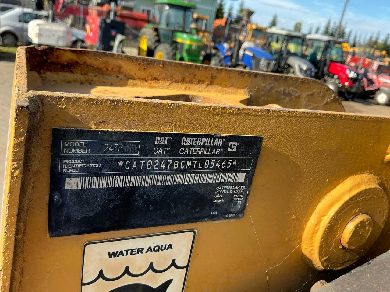 Caterpillar 247B - Minicargadora: foto 5 Caterpillar 247B - Minicargadora: foto 5