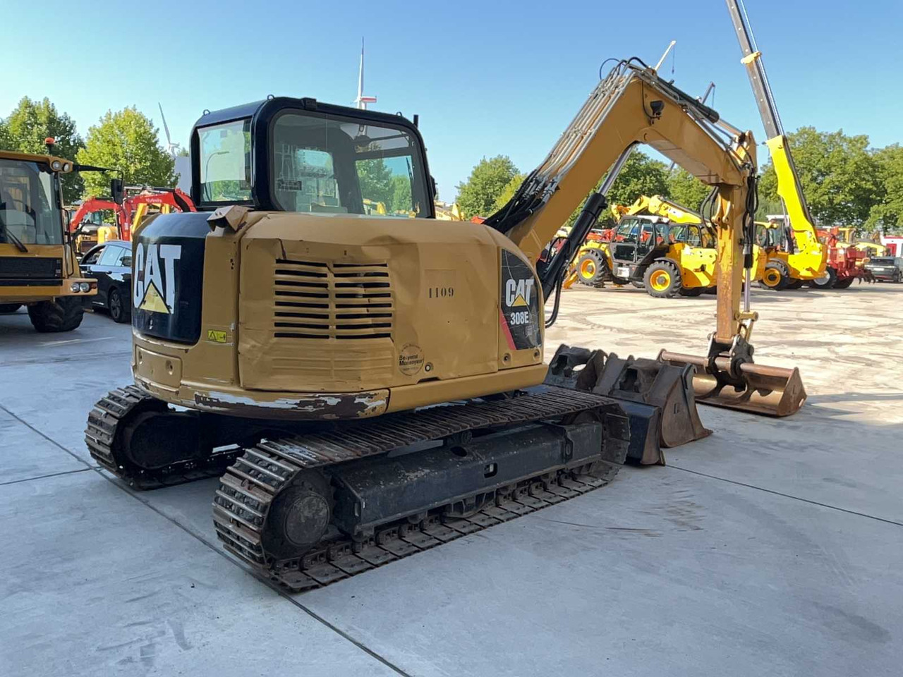 Caterpillar 308E2CR - Excavadora de cadenas: foto 4 Caterpillar 308E2CR - Excavadora de cadenas: foto 4