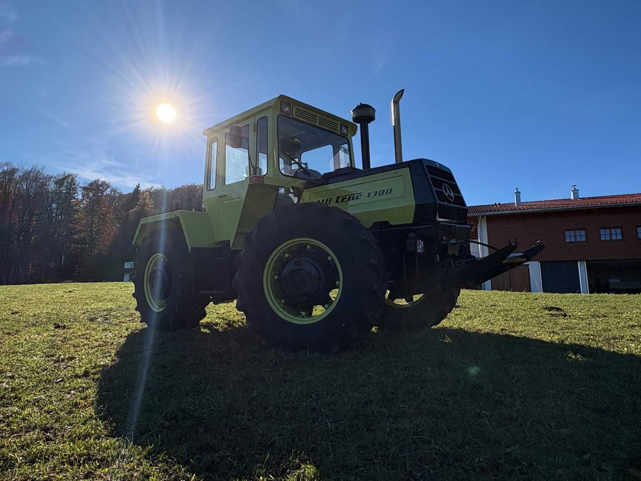 Daimler-Benz MB-Trac 1300 - Tractor: foto 3 Daimler-Benz MB-Trac 1300 - Tractor: foto 3