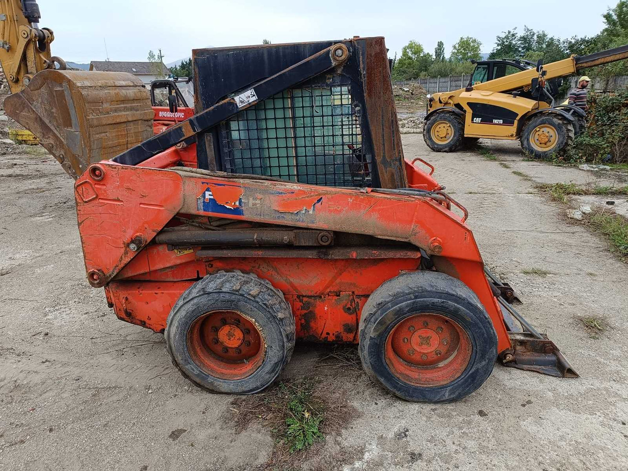 FIAT-HITACHI - SL45B - SKID STEER LOADER - 1998 - Minicargadora de cadenas: foto 5 FIAT-HITACHI - SL45B - SKID STEER LOADER - 1998 - Minicargadora de cadenas: foto 5