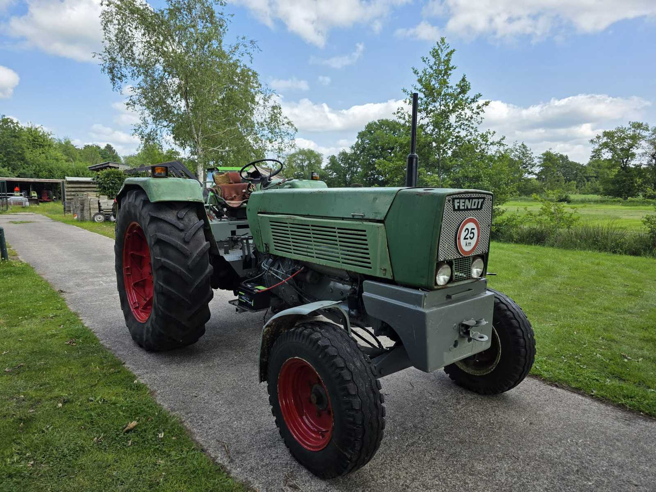 Tractor Fendt 610S: foto 6