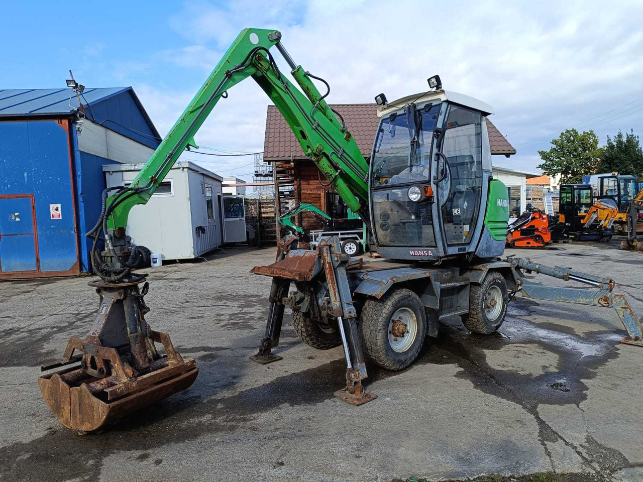 HANSA MASCHINENBAU - APZ 531 - WHEELED EXCAVATOR - 2003 - Excavadora de ruedas: foto 4 HANSA MASCHINENBAU - APZ 531 - WHEELED EXCAVATOR - 2003 - Excavadora de ruedas: foto 4