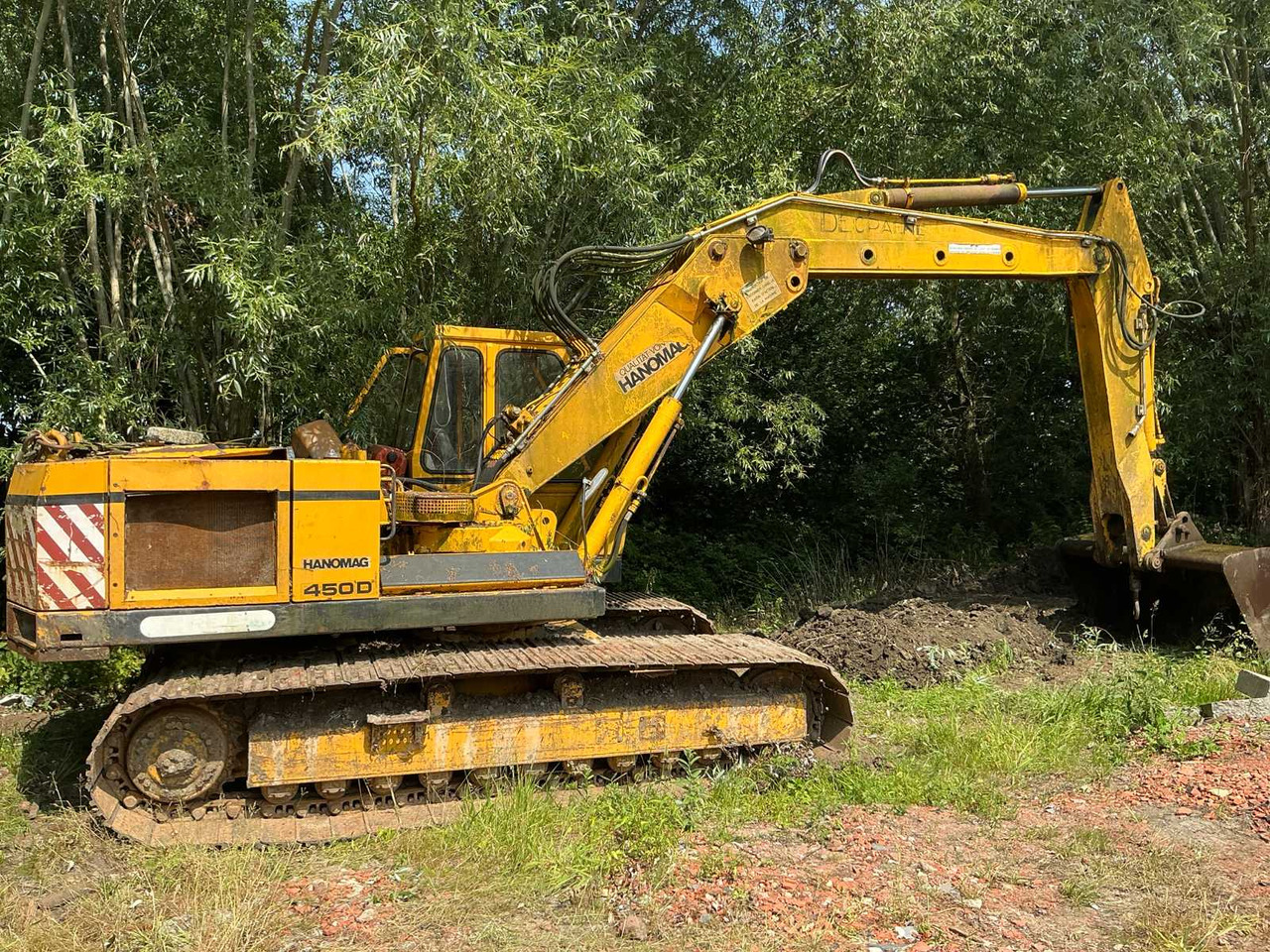 Hanomag 450D - Excavadora de cadenas: foto 1 Hanomag 450D - Excavadora de cadenas: foto 1