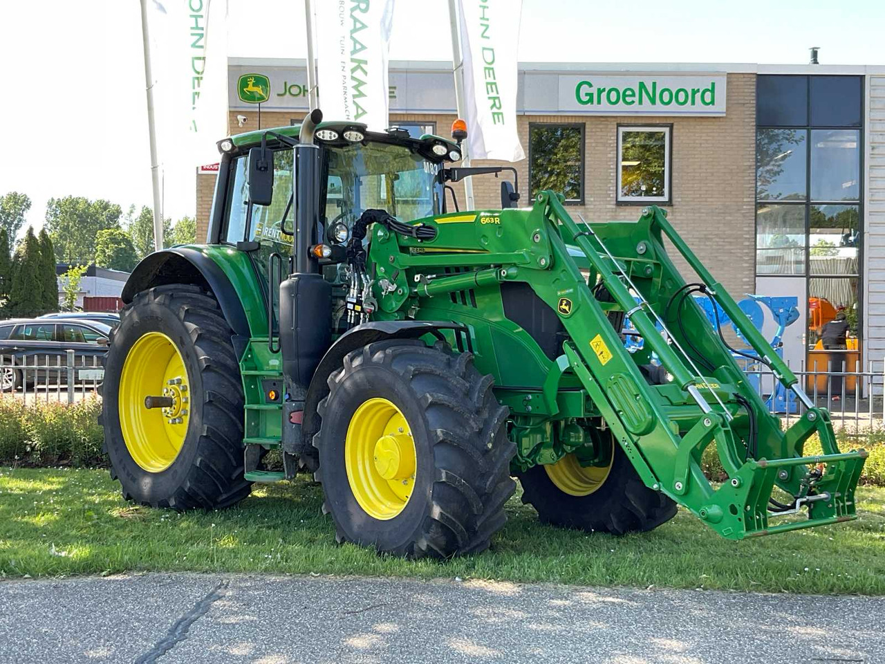 John Deere 6195M - Tractor: foto 2 John Deere 6195M - Tractor: foto 2