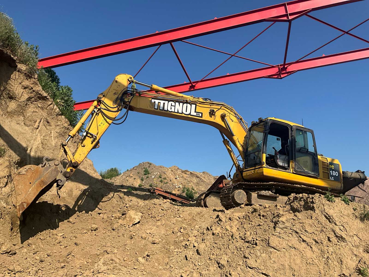 KOMATSU PC180LC-7 EO - Excavadora de cadenas: foto 1 KOMATSU PC180LC-7 EO - Excavadora de cadenas: foto 1