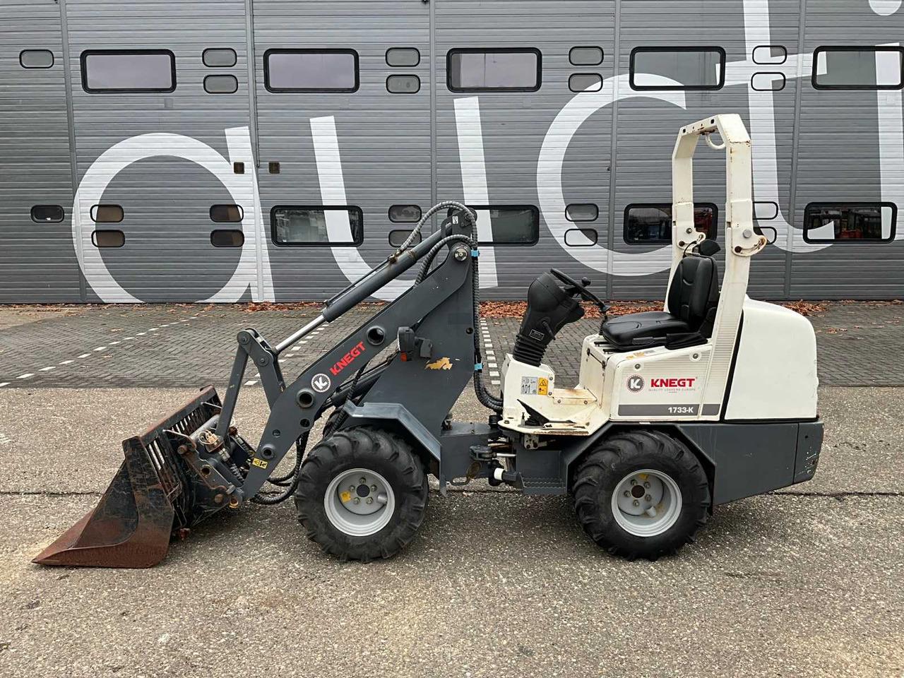 Knegt 2012 KNEGT 1733K MINI WHEEL LOADER - Cargadora de ruedas: foto 3 Knegt 2012 KNEGT 1733K MINI WHEEL LOADER - Cargadora de ruedas: foto 3