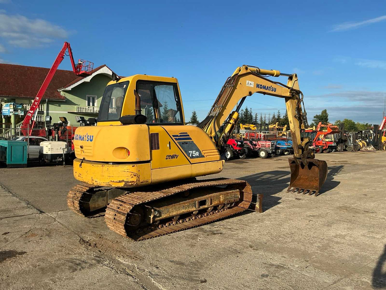 Komatsu PC 75R - Excavadora de cadenas: foto 2 Komatsu PC 75R - Excavadora de cadenas: foto 2