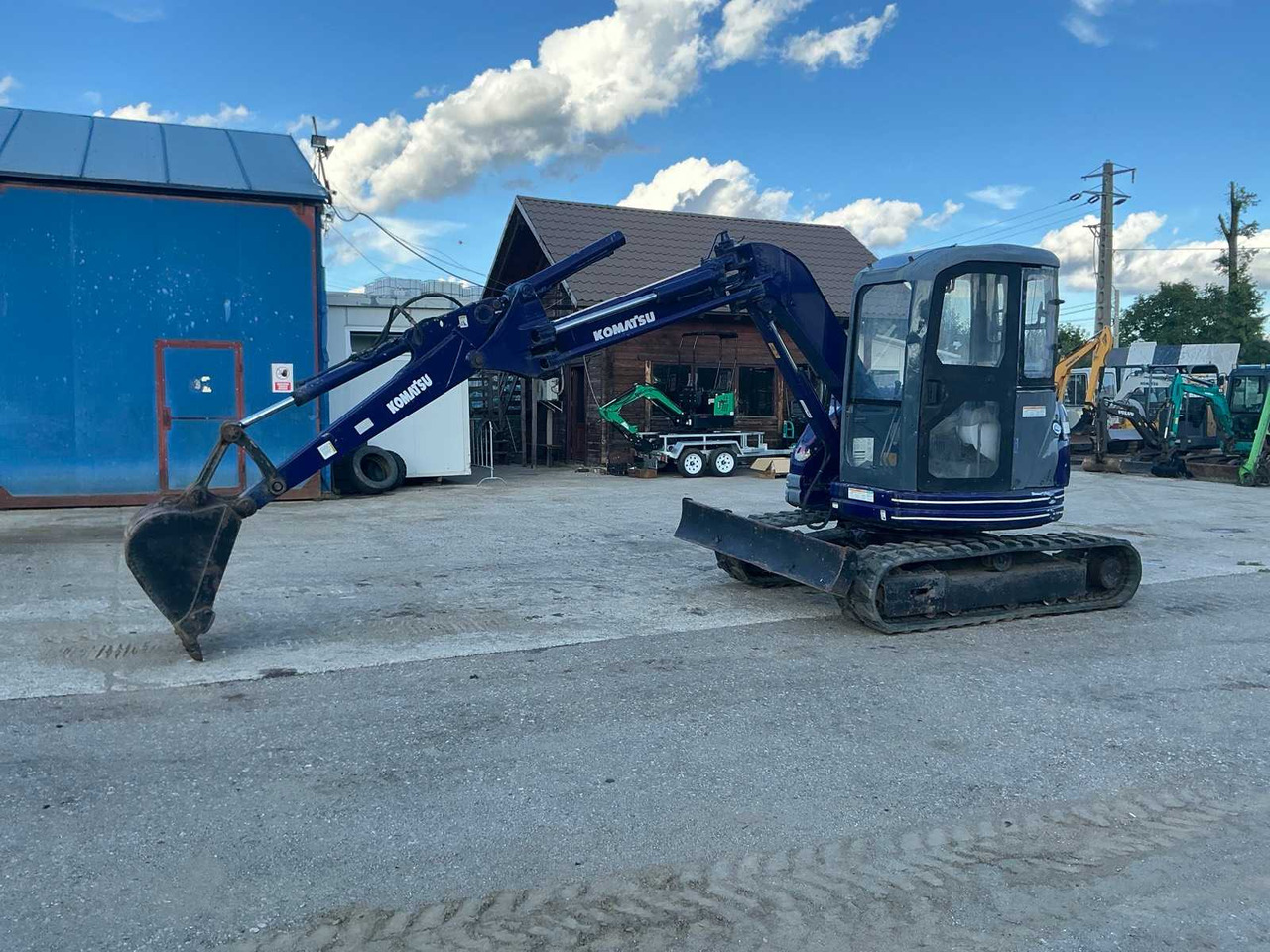 Komatsu PC50 UU-2 - Miniexcavadora: foto 2 Komatsu PC50 UU-2 - Miniexcavadora: foto 2