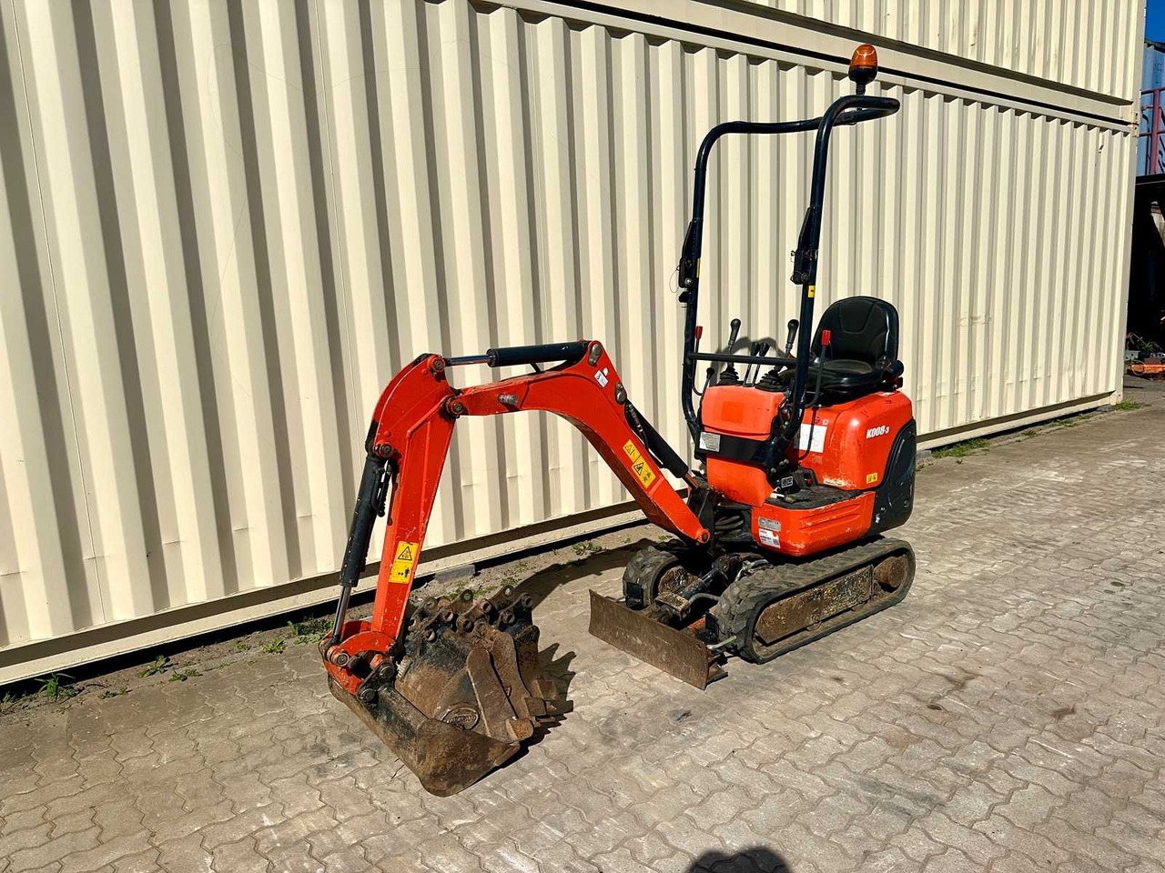Kubota K008-3 - 4 x Löffel - Miniexcavadora: foto 1 Kubota K008-3 - 4 x Löffel - Miniexcavadora: foto 1