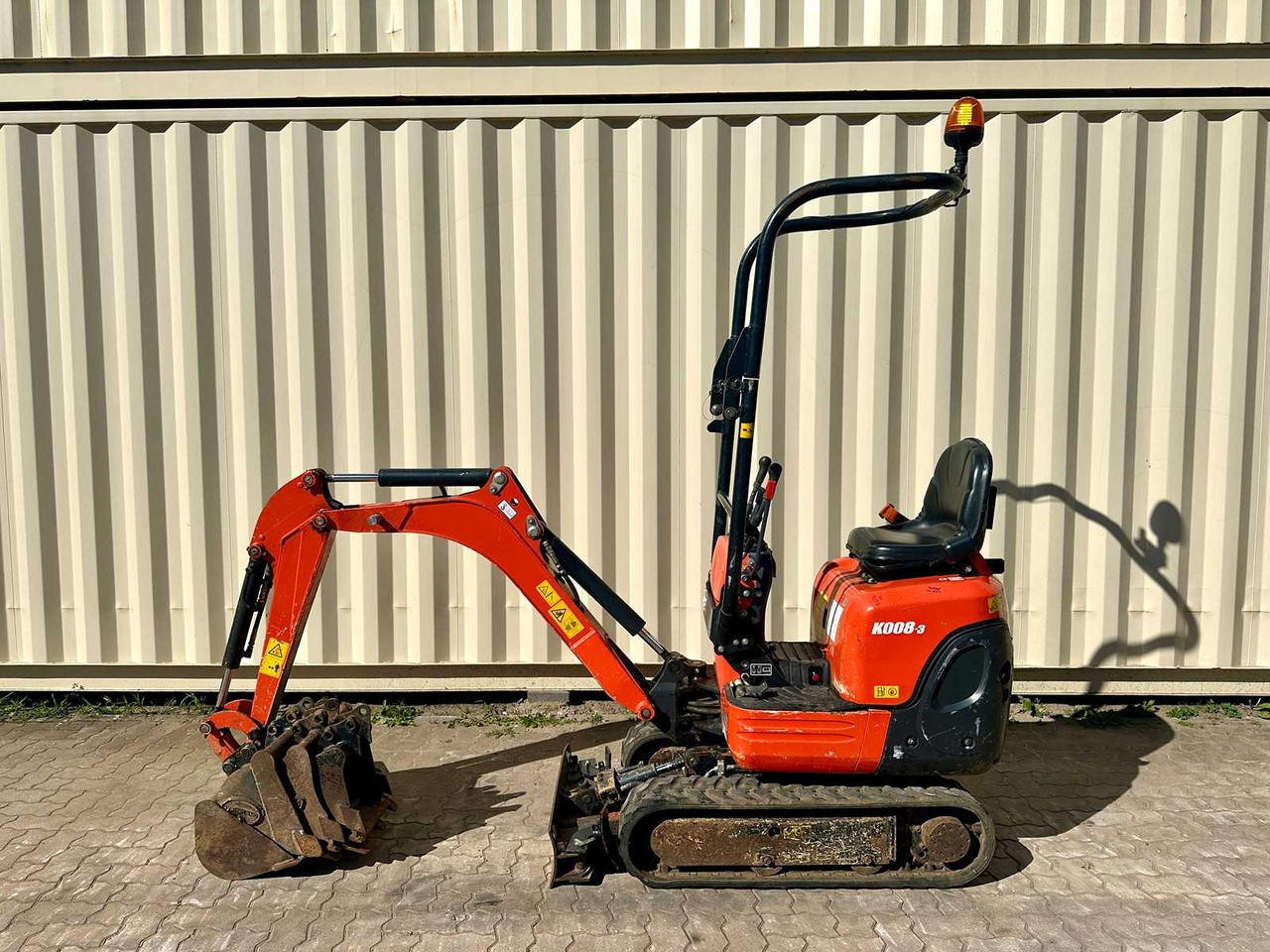 Kubota K008-3 - 4 x Löffel - Miniexcavadora: foto 2 Kubota K008-3 - 4 x Löffel - Miniexcavadora: foto 2