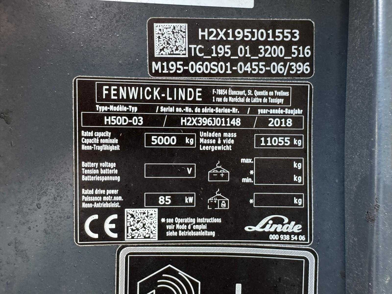 Carretilla elevadora LINDE - 2018 - H50D - FORKLIFT TRUCK: foto 16 Carretilla elevadora LINDE - 2018 - H50D - FORKLIFT TRUCK: foto 16