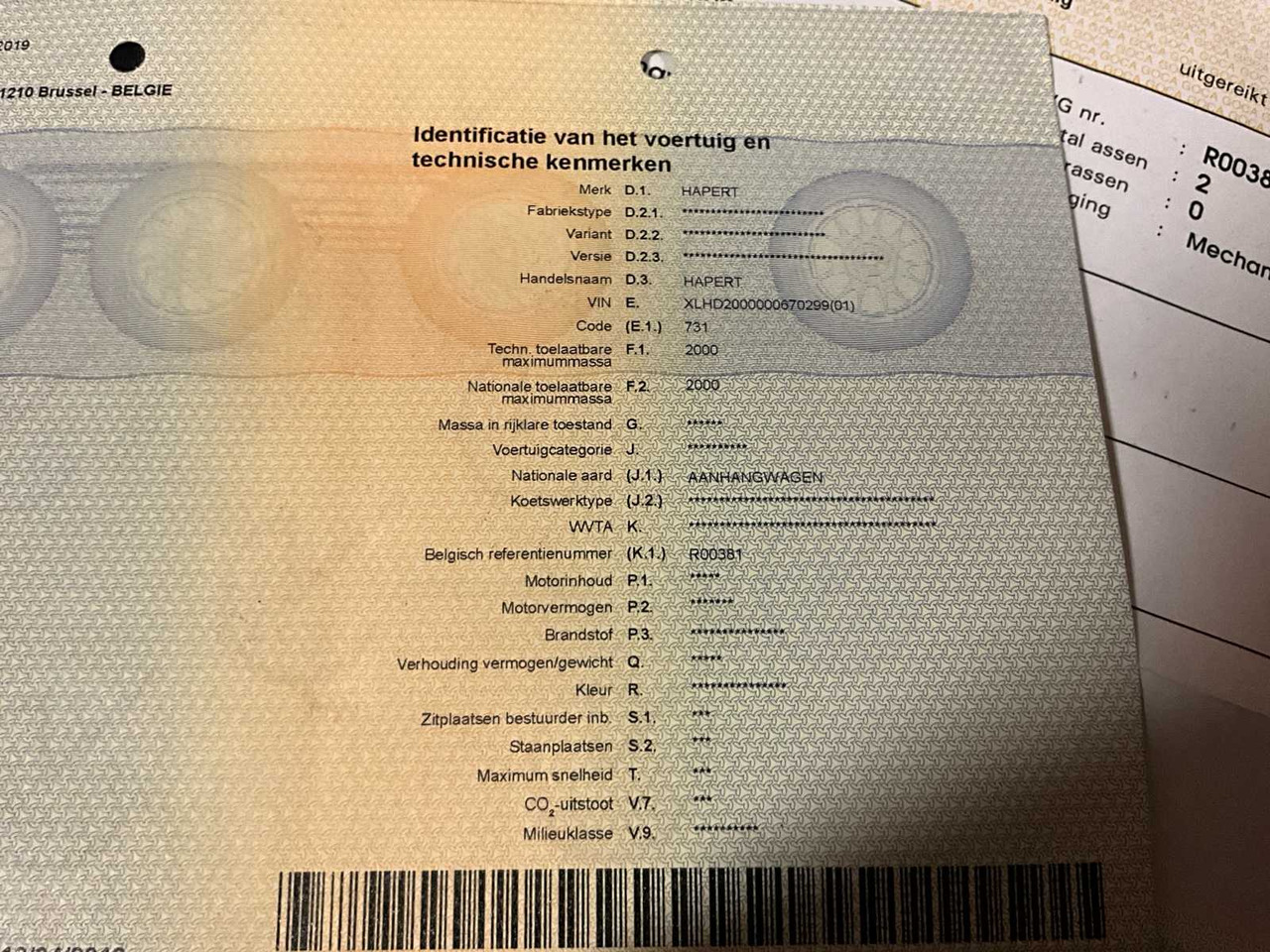 2004 HAPERT TRAILER - Remolque: foto 5 2004 HAPERT TRAILER - Remolque: foto 5