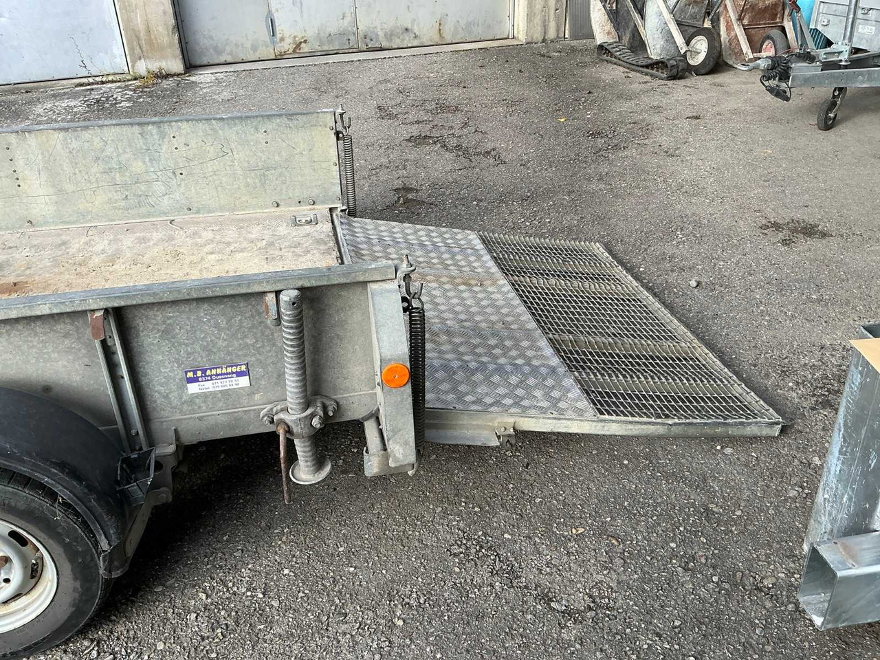 2004 IFOR WILLIAMS IW27CH CARGO TRANSPORT TRAILER WITH RAMP - Remolque: foto 5 2004 IFOR WILLIAMS IW27CH CARGO TRANSPORT TRAILER WITH RAMP - Remolque: foto 5
