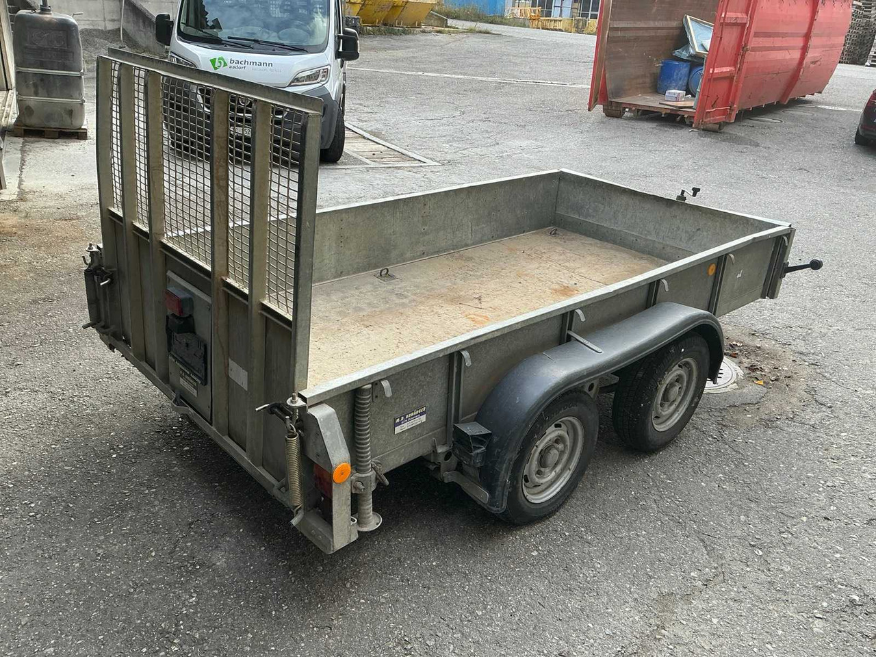 2004 IFOR WILLIAMS IW27CH CARGO TRANSPORT TRAILER WITH RAMP - Remolque: foto 3 2004 IFOR WILLIAMS IW27CH CARGO TRANSPORT TRAILER WITH RAMP - Remolque: foto 3