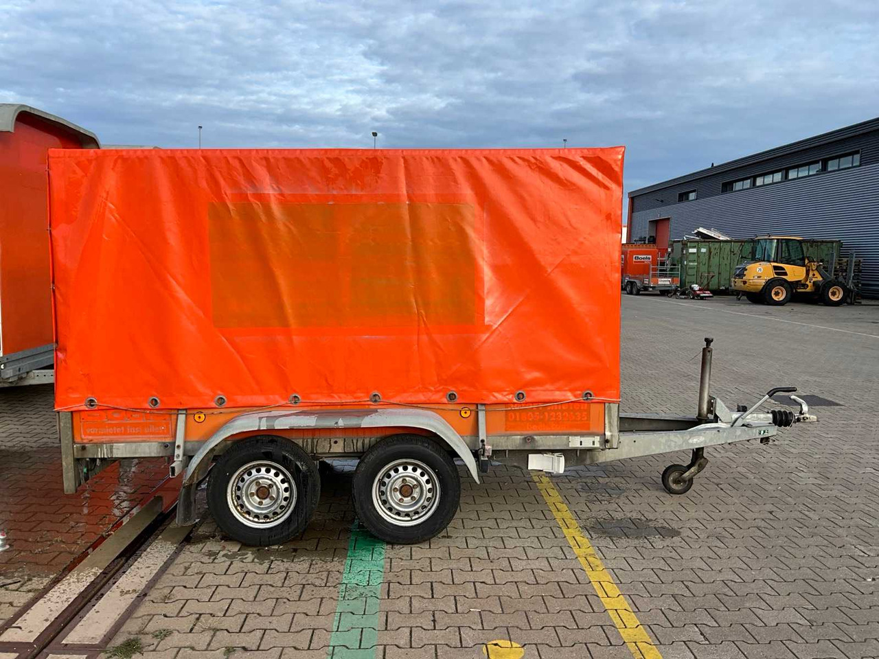 2010 ATEC EB2 2-1 DOUBLE AXLE TARPAULIN TRAILER - Remolque: foto 4 2010 ATEC EB2 2-1 DOUBLE AXLE TARPAULIN TRAILER - Remolque: foto 4