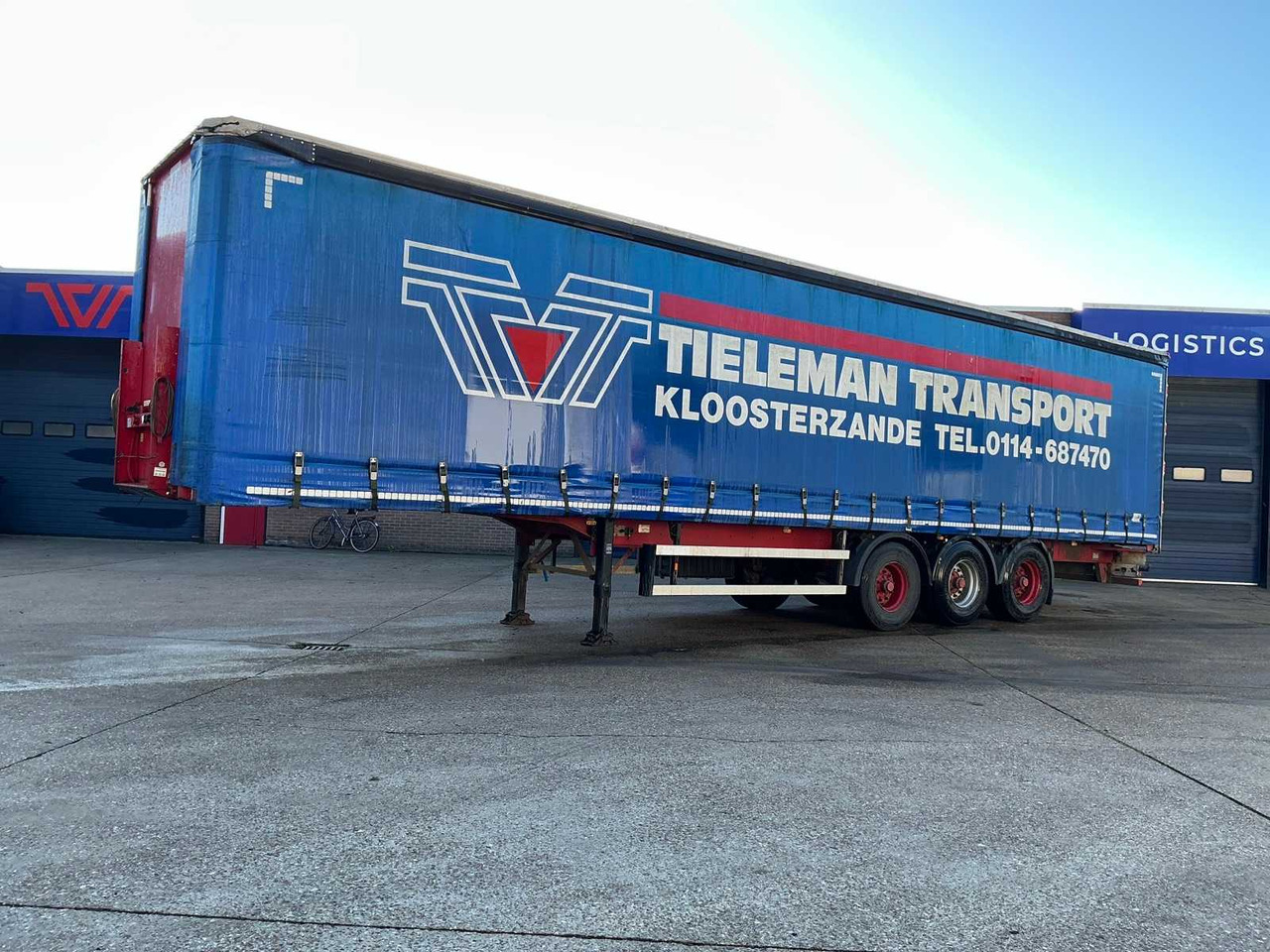 2008 GROENEWEGEN DRO-14-27 SEMI-TRAILER - Semirremolque: foto 1 2008 GROENEWEGEN DRO-14-27 SEMI-TRAILER - Semirremolque: foto 1