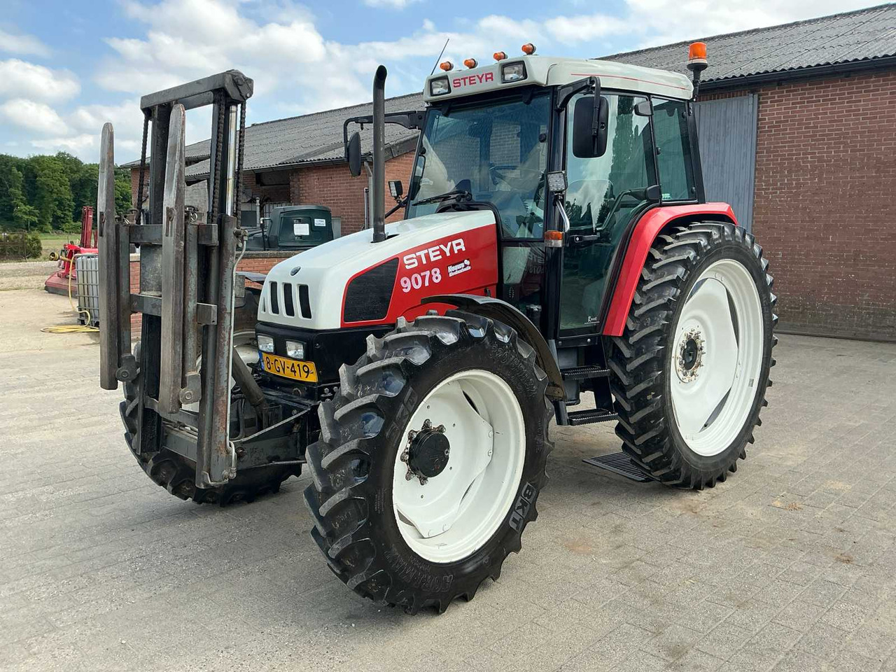 Steyr 9078 - Tractor: foto 3 Steyr 9078 - Tractor: foto 3