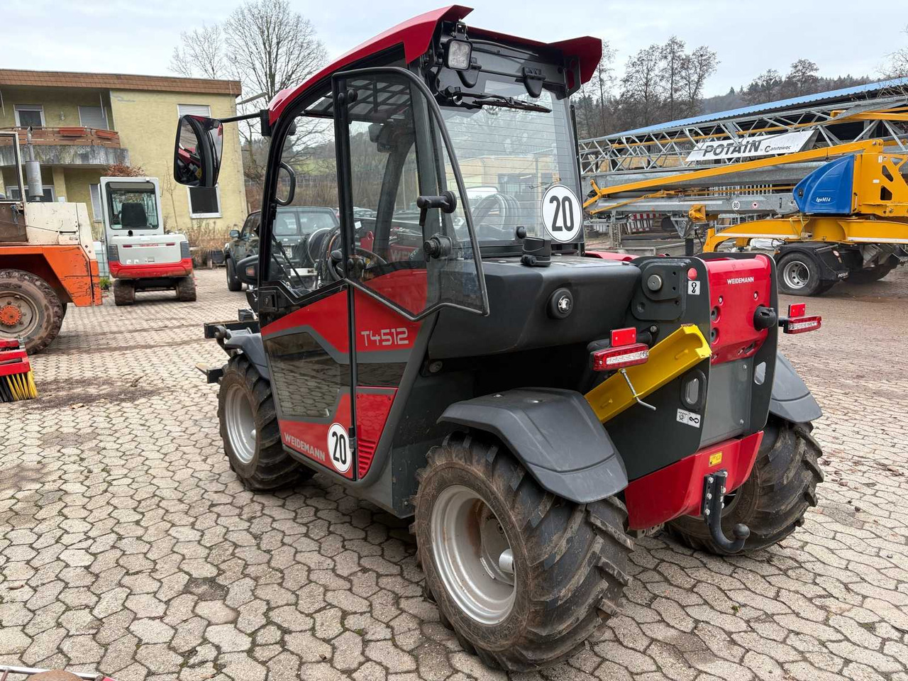 WEIDEMANN T4512 - FORKLIFT - Cargadora de ruedas: foto 3 WEIDEMANN T4512 - FORKLIFT - Cargadora de ruedas: foto 3