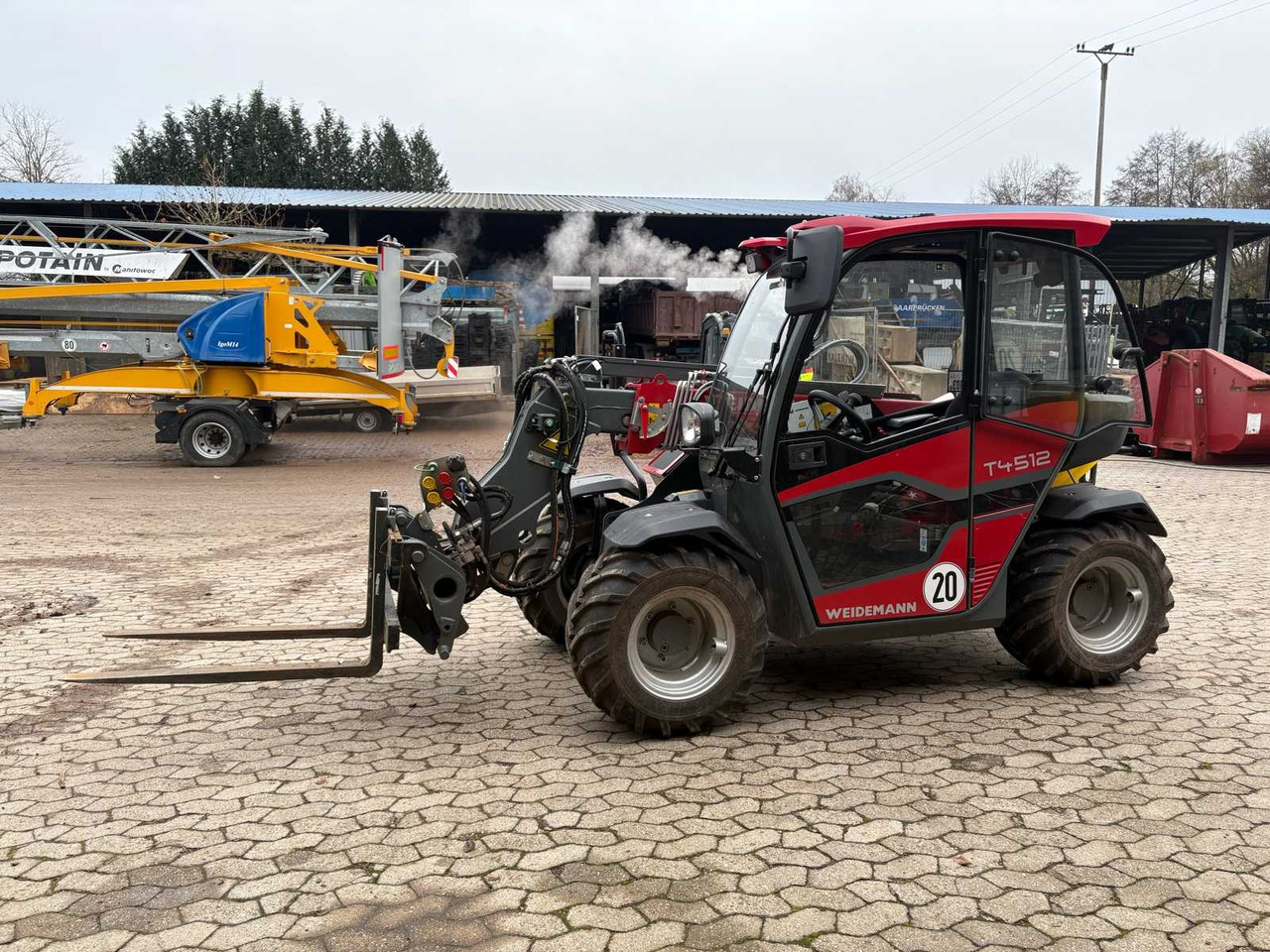 WEIDEMANN T4512 - FORKLIFT - Cargadora de ruedas: foto 2 WEIDEMANN T4512 - FORKLIFT - Cargadora de ruedas: foto 2