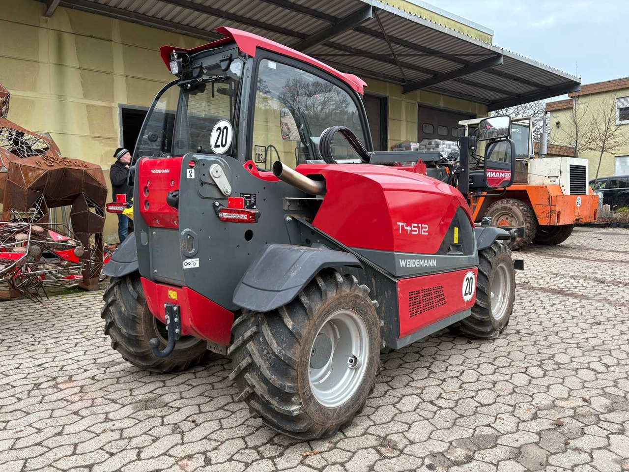 WEIDEMANN T4512 - FORKLIFT - Cargadora de ruedas: foto 5 WEIDEMANN T4512 - FORKLIFT - Cargadora de ruedas: foto 5