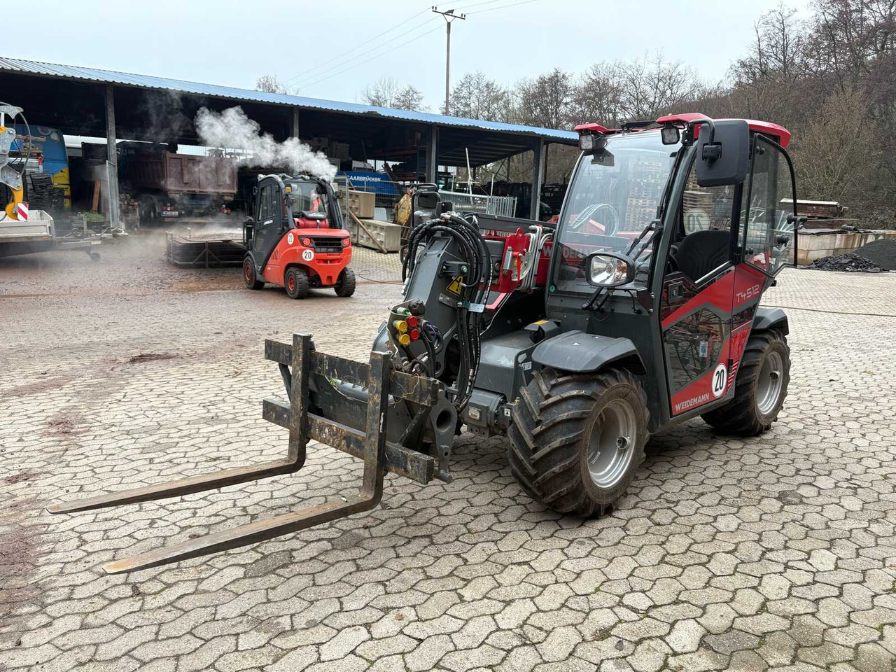 WEIDEMANN T4512 - FORKLIFT - Cargadora de ruedas: foto 1 WEIDEMANN T4512 - FORKLIFT - Cargadora de ruedas: foto 1