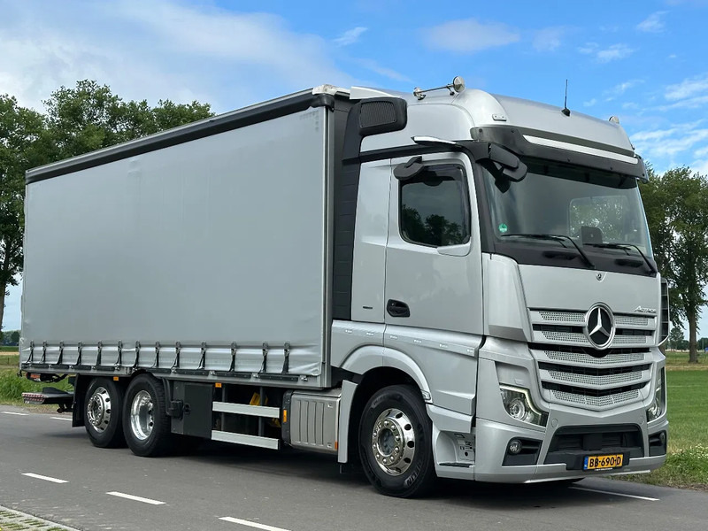 Mercedes-Benz Actros ACTROS 2545LL EURO6. 2021. Schuifzeil Bakwagen met Laadklep. - Camión lona: foto 5 Mercedes-Benz Actros ACTROS 2545LL EURO6. 2021. Schuifzeil Bakwagen met Laadklep. - Camión lona: foto 5