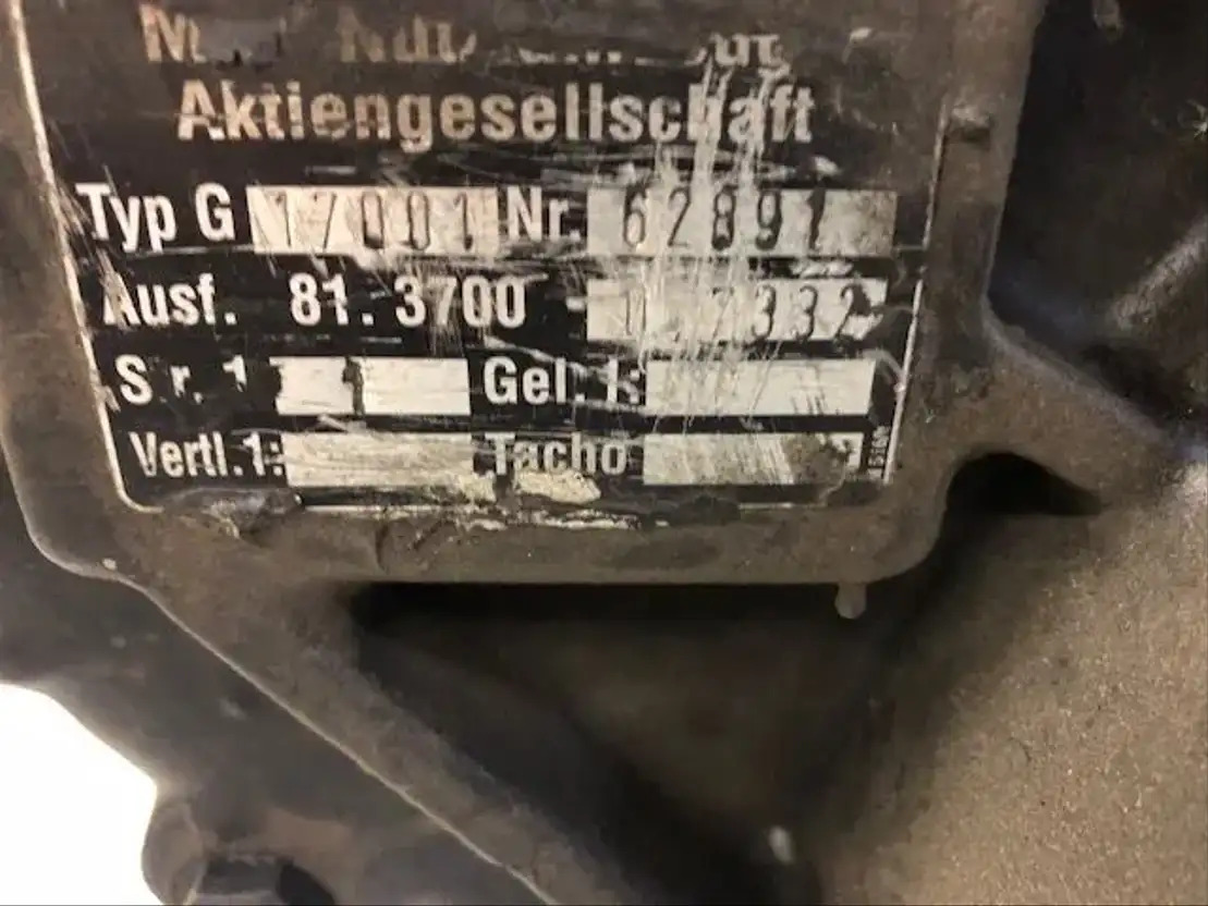 MAN Tussenbak G 1700-1 - Caja de cambios y piezas para Camión: foto 3 MAN Tussenbak G 1700-1 - Caja de cambios y piezas para Camión: foto 3