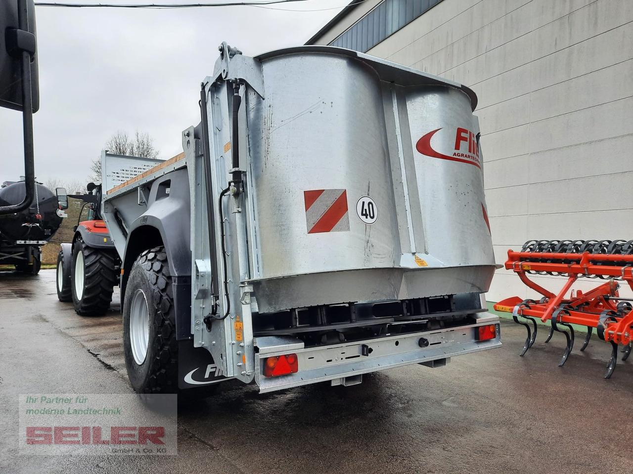 Fliegl ADS 100 Einachs 9m³ - Esparcidor de estiércol: foto 5 Fliegl ADS 100 Einachs 9m³ - Esparcidor de estiércol: foto 5