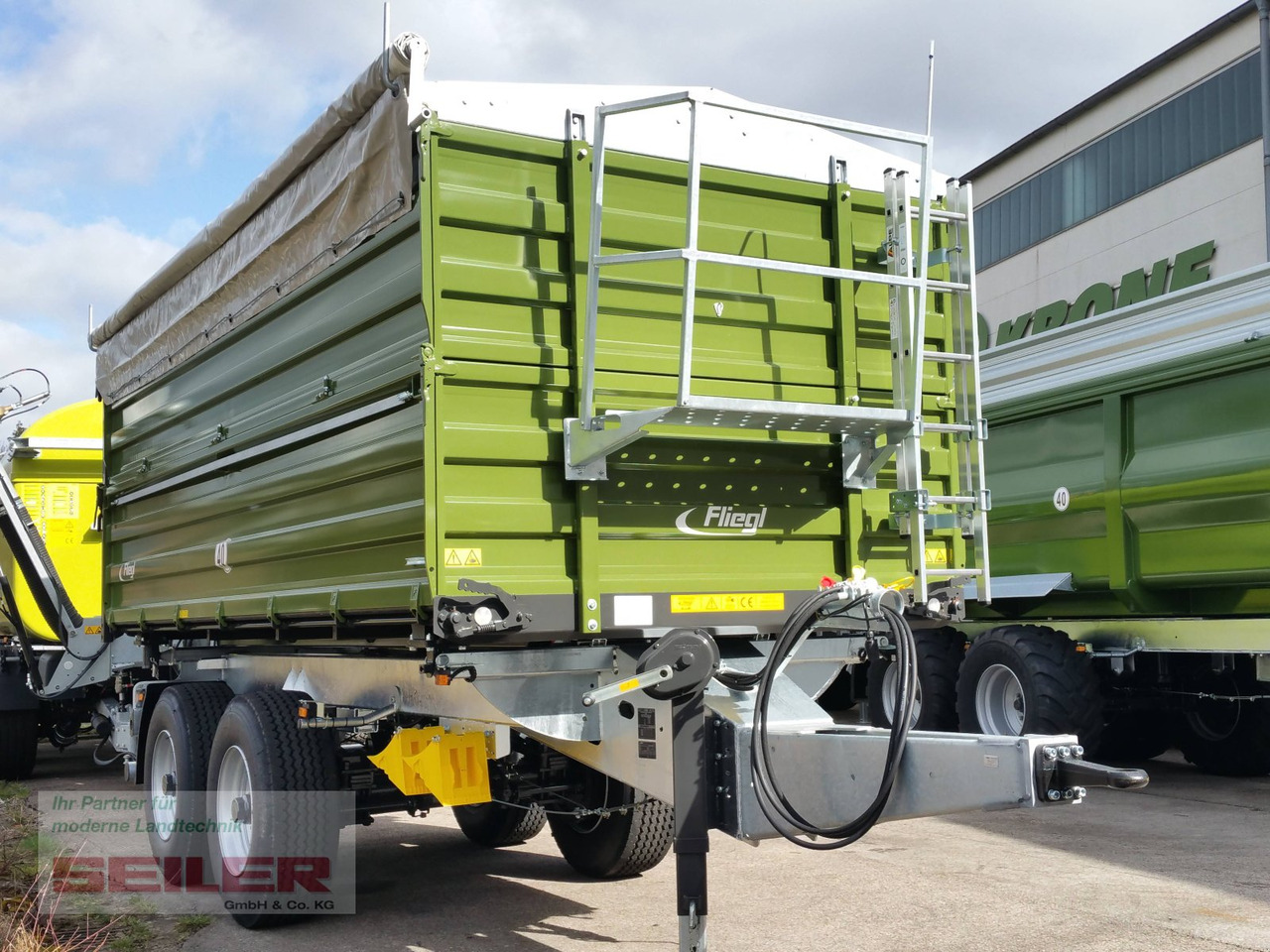 Fliegl TDK 200 FOX - Remolque volquete agrícola: foto 2 Fliegl TDK 200 FOX - Remolque volquete agrícola: foto 2