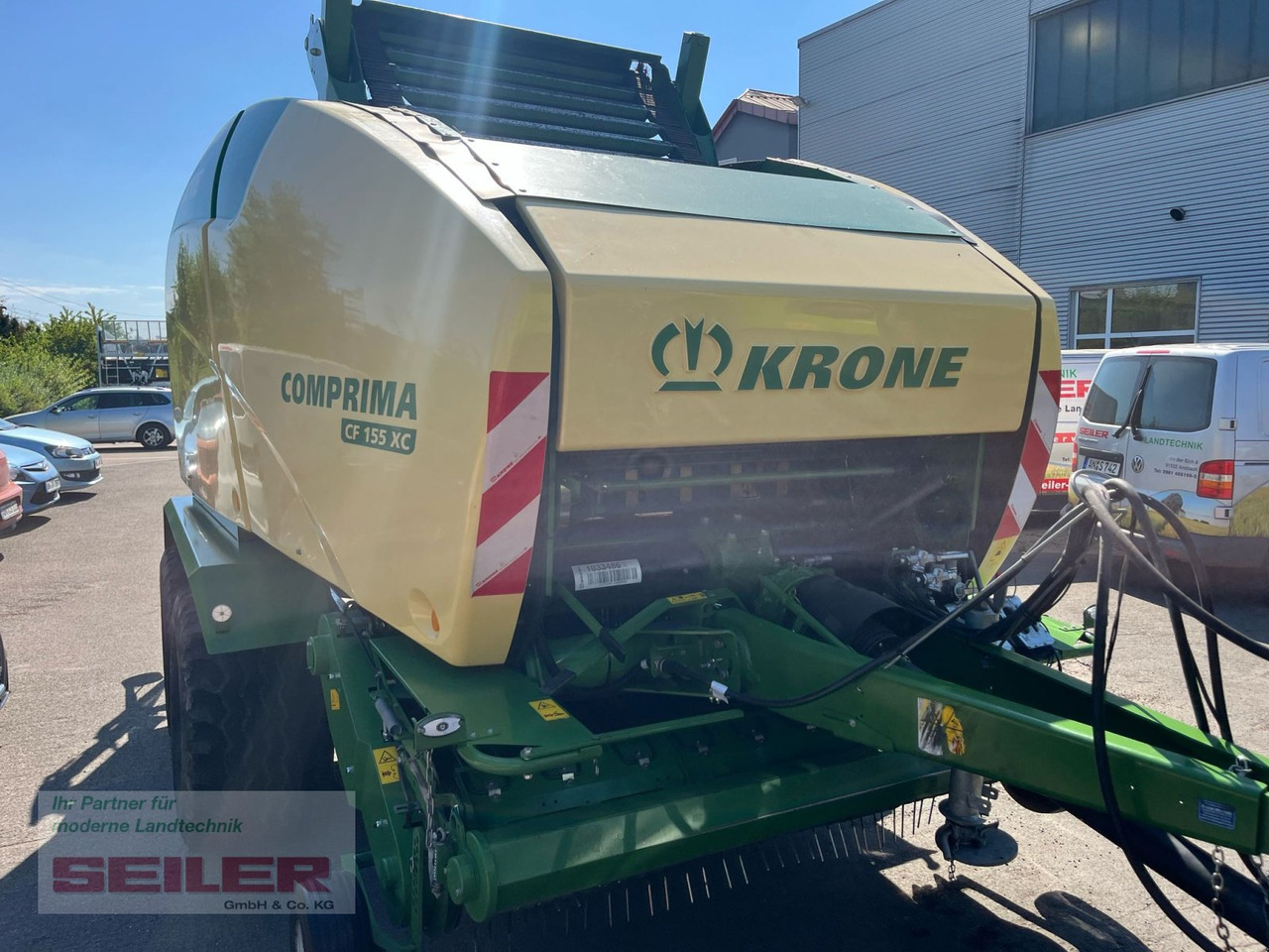 Krone Comprima CF 155 XC - Rotoempacadora: foto 3 Krone Comprima CF 155 XC - Rotoempacadora: foto 3