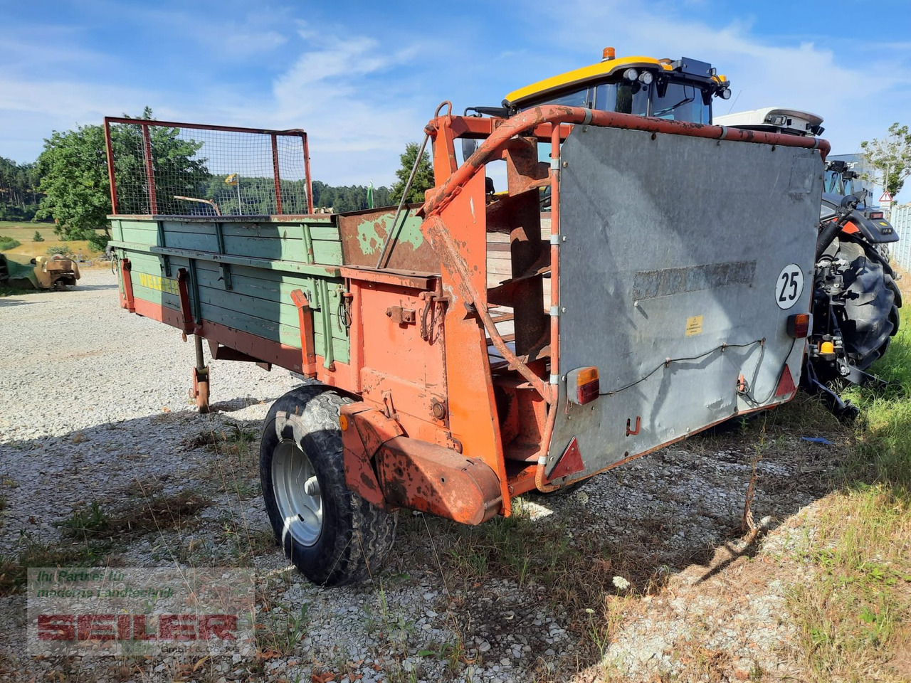 Welger L 280 Dungstreuer - Esparcidor de estiércol: foto 4 Welger L 280 Dungstreuer - Esparcidor de estiércol: foto 4