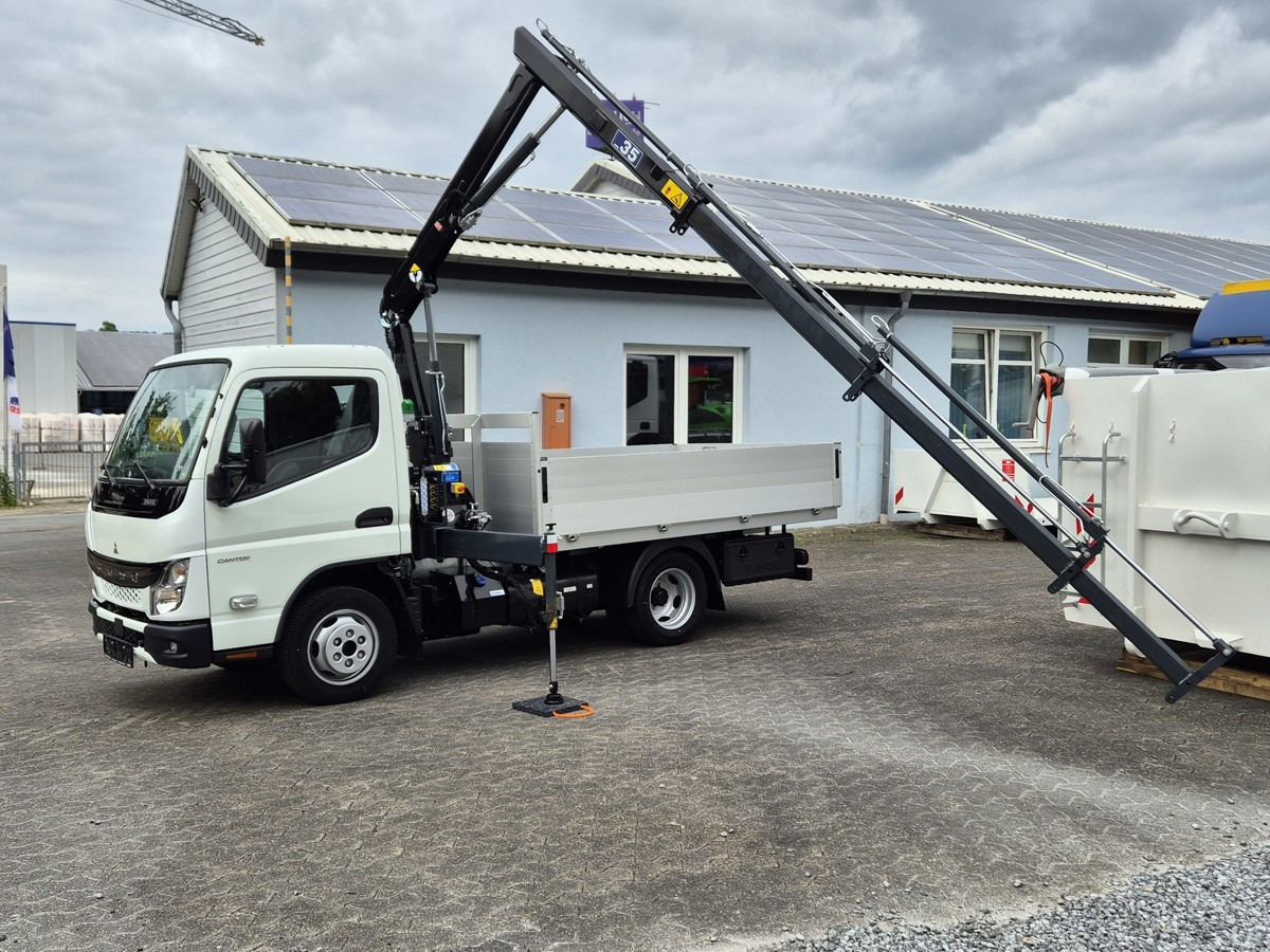 FUSO 3S15 Alu Pritsche 2.80m Ladekran - Caja abierta furgoneta: foto 1 FUSO 3S15 Alu Pritsche 2.80m Ladekran - Caja abierta furgoneta: foto 1