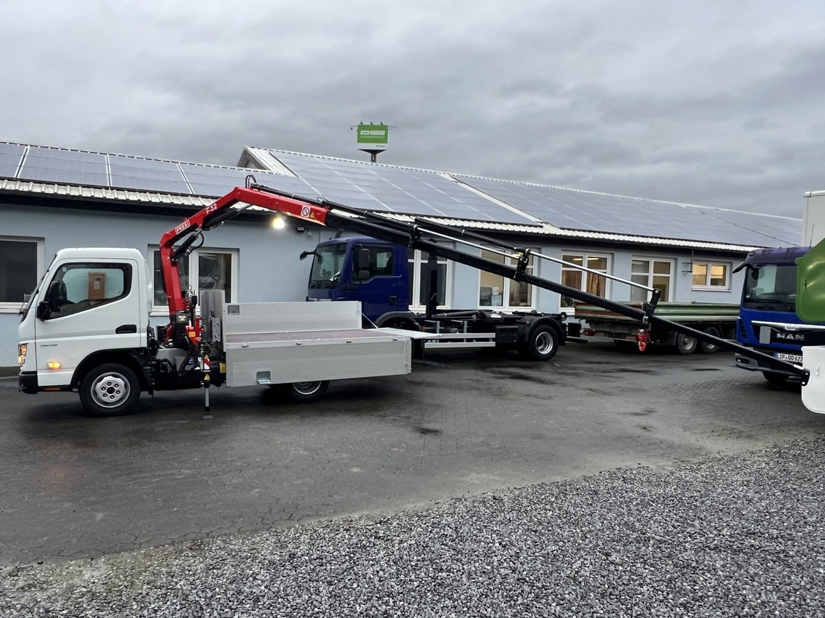 FUSO 3S15 Alu Pritsche 2.80m Ladekran Funk! sofort ve - Caja abierta furgoneta: foto 5 FUSO 3S15 Alu Pritsche 2.80m Ladekran Funk! sofort ve - Caja abierta furgoneta: foto 5