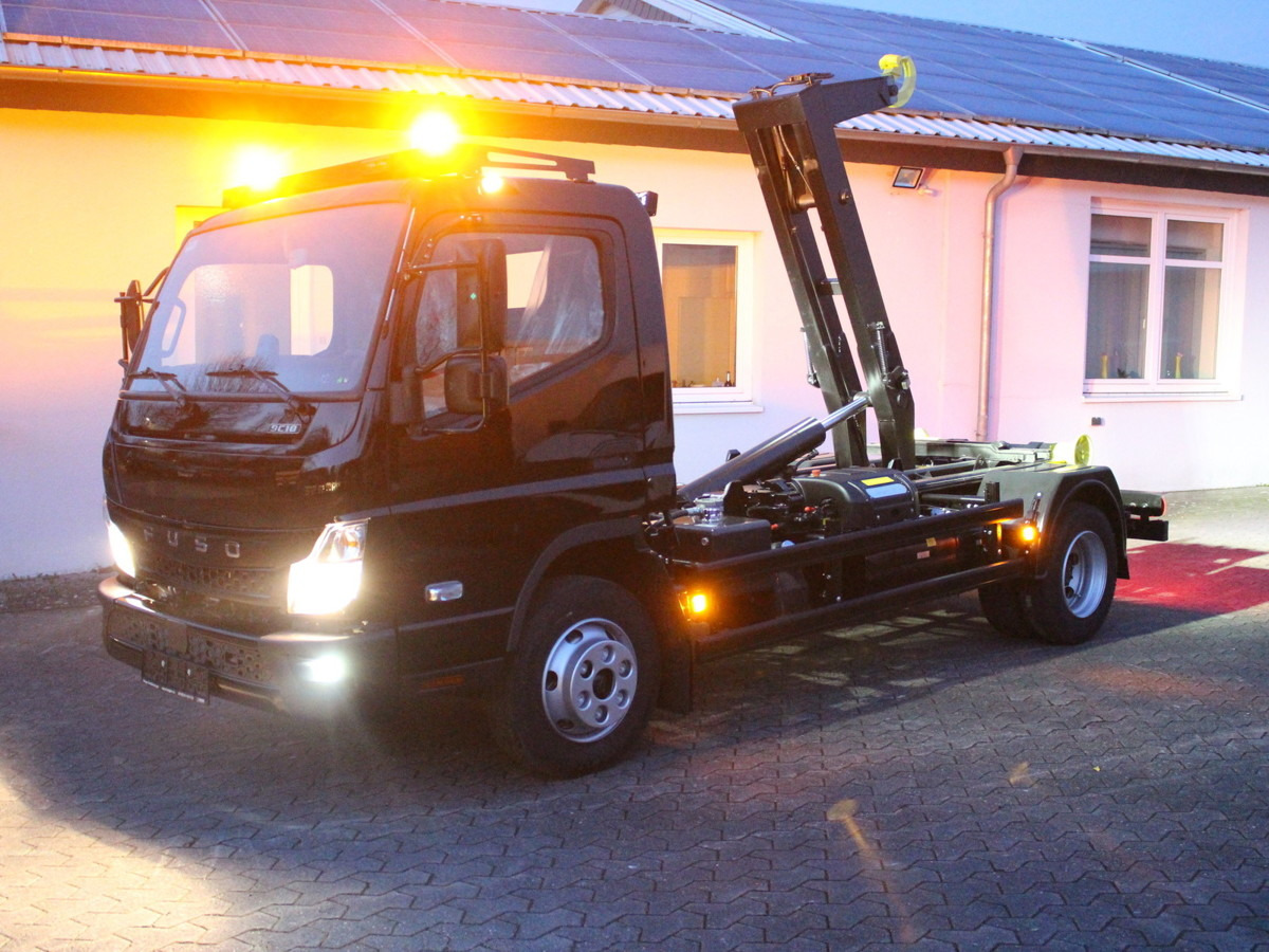 FUSO Canter FUSO 9C18 City Abrollkipper Hooklift Bla - Camión multibasculante, Camión grúa: foto 1 FUSO Canter FUSO 9C18 City Abrollkipper Hooklift Bla - Camión multibasculante, Camión grúa: foto 1