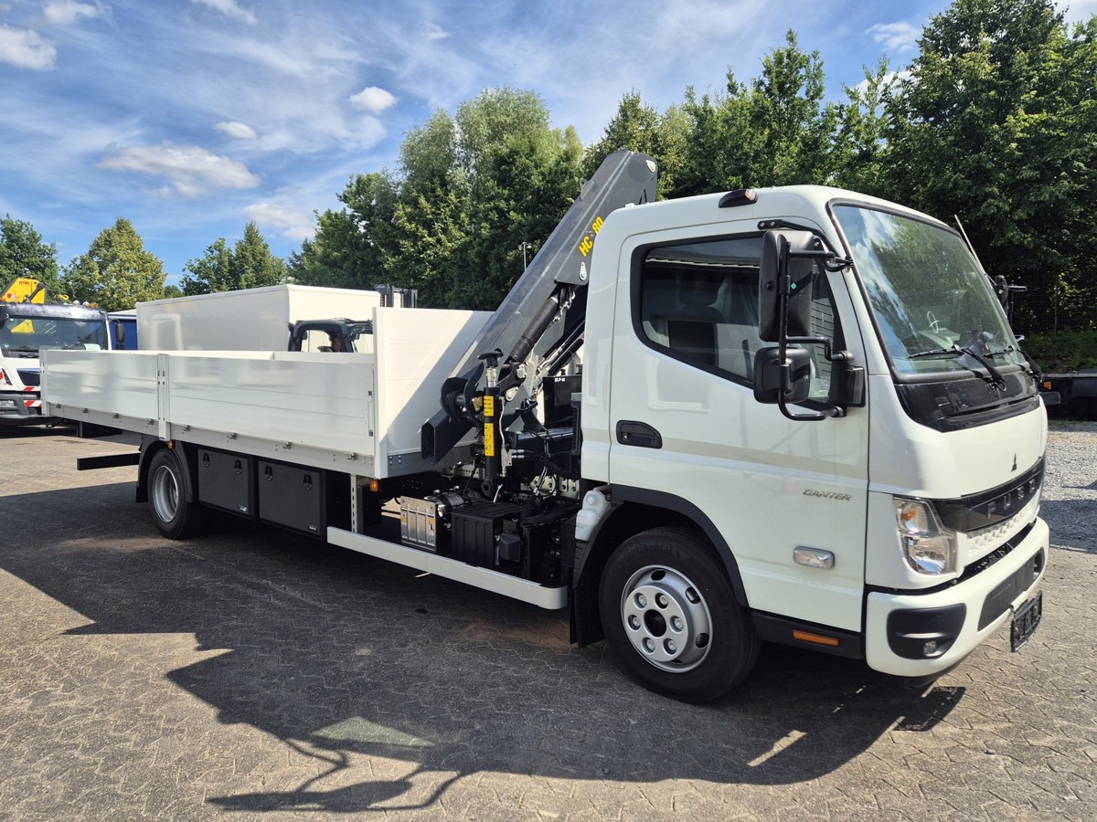 FUSO FUSO 9C18 Canter Alu Pritsche 5.5m Kran 3x hydr. - Caja abierta furgoneta: foto 1 FUSO FUSO 9C18 Canter Alu Pritsche 5.5m Kran 3x hydr. - Caja abierta furgoneta: foto 1