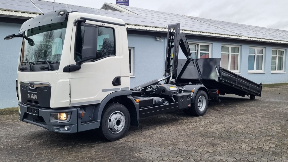 MAN TGL 12.220 BL NEU City Abrollkipper 8t TipMatic - Camión multibasculante: foto 3 MAN TGL 12.220 BL NEU City Abrollkipper 8t TipMatic - Camión multibasculante: foto 3