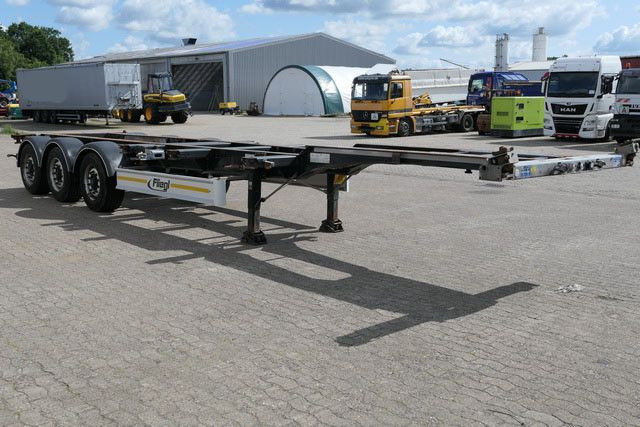 Fliegl SDS 380 SDS01, mehrfach auf Lager, Luft-Lift,BPW - Semirremolque portacontenedore/ Intercambiable: foto 5 Fliegl SDS 380 SDS01, mehrfach auf Lager, Luft-Lift,BPW - Semirremolque portacontenedore/ Intercambiable: foto 5