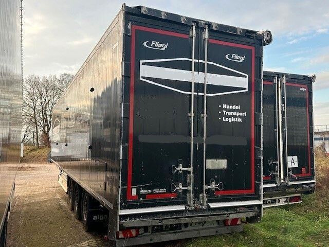 Fliegl SDS 390, 10mm Boden, 92m³, mehrfach auf Lager - Semirremolque caja cerrada: foto 3 Fliegl SDS 390, 10mm Boden, 92m³, mehrfach auf Lager - Semirremolque caja cerrada: foto 3