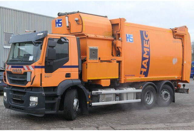 Iveco AD260SY/PS, Terberg, Seitenlader, 30m³, 140tkm - Camión de basura: foto 5 Iveco AD260SY/PS, Terberg, Seitenlader, 30m³, 140tkm - Camión de basura: foto 5
