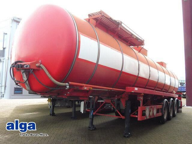 Kässbohrer Isoliert, Chemie, V2A, 32m³,Kompresor,Alu-Felgen - Semirremolque cisterna: foto 1 Kässbohrer Isoliert, Chemie, V2A, 32m³,Kompresor,Alu-Felgen - Semirremolque cisterna: foto 1
