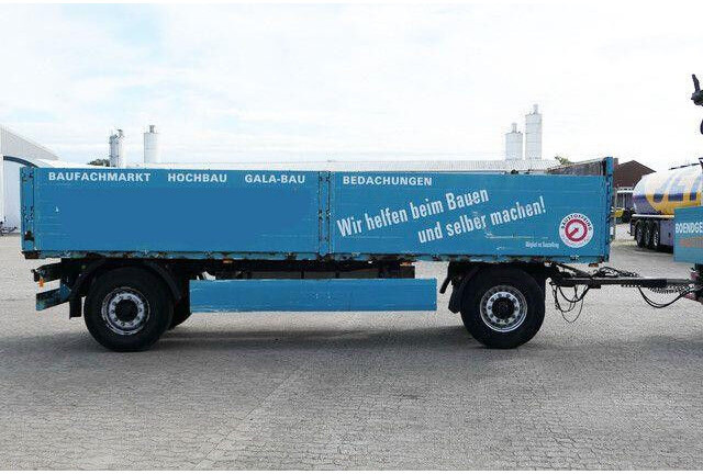 Krone AZP 18, Baustoff, BPW, 7.200mm lang, Scheibe - Remolque caja abierta: foto 5 Krone AZP 18, Baustoff, BPW, 7.200mm lang, Scheibe - Remolque caja abierta: foto 5