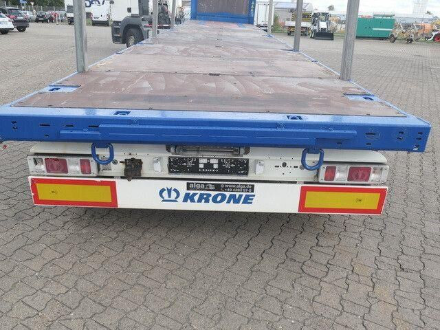 Krone SD, Containerverschlüsse, Luft-Lift, BPW, Rungen - Semirremolque plataforma/ Caja abierta: foto 5 Krone SD, Containerverschlüsse, Luft-Lift, BPW, Rungen - Semirremolque plataforma/ Caja abierta: foto 5