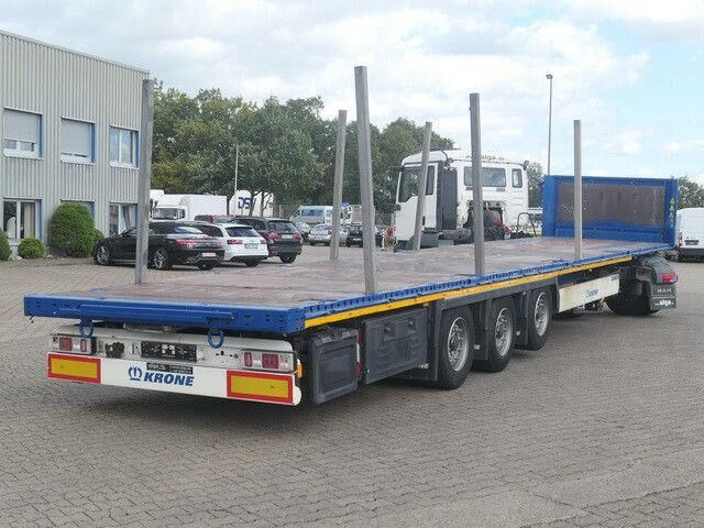 Krone SD, Containerverschlüsse, Luft-Lift, BPW, Rungen - Semirremolque plataforma/ Caja abierta: foto 4 Krone SD, Containerverschlüsse, Luft-Lift, BPW, Rungen - Semirremolque plataforma/ Caja abierta: foto 4