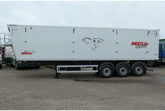 Mega MNL, Alu, 60m³, Kombitür, SAF,Mehrfach auf Lager - Semirremolque volquete: foto 2 Mega MNL, Alu, 60m³, Kombitür, SAF,Mehrfach auf Lager - Semirremolque volquete: foto 2