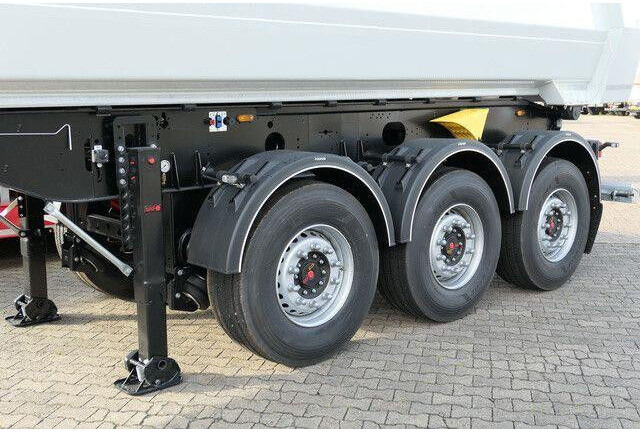 Mega MNW, Stahl, 25m³, Luft-Lift, anliegende Klappe - Semirremolque volquete: foto 4 Mega MNW, Stahl, 25m³, Luft-Lift, anliegende Klappe - Semirremolque volquete: foto 4